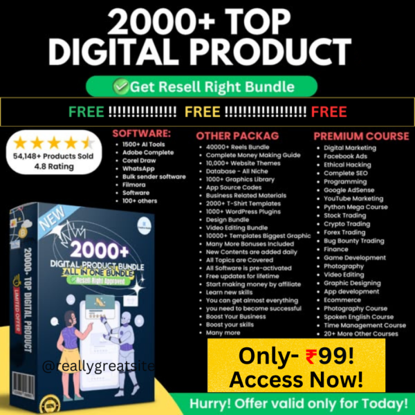 2000+ Top Digital Products